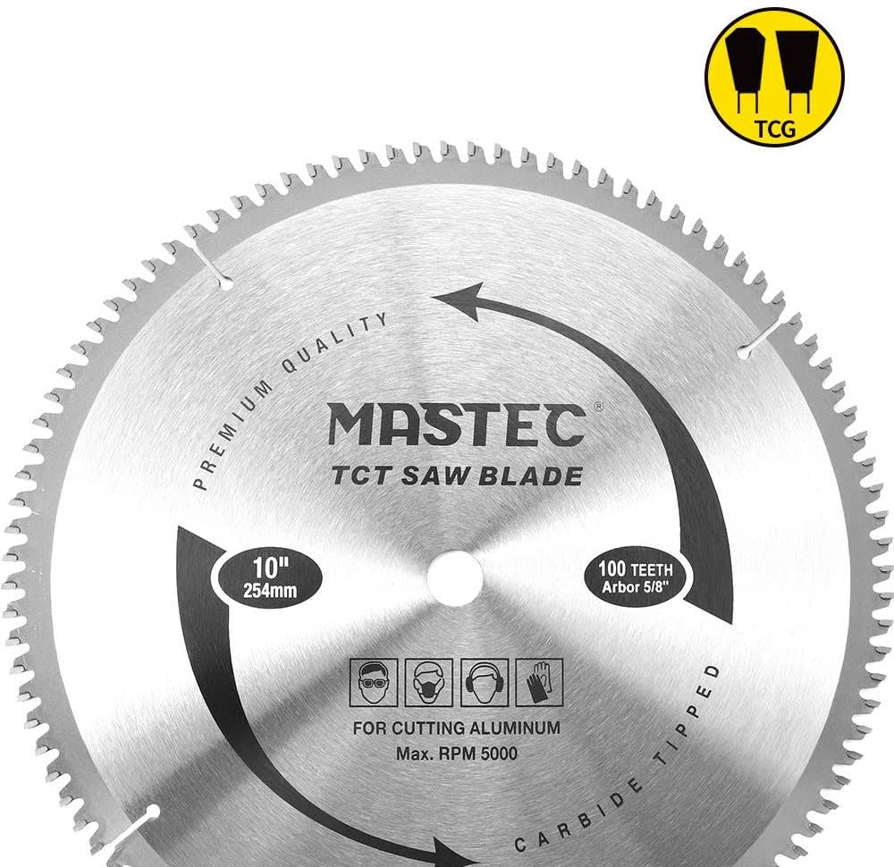10-Inch 100T Carbide Tooth Saw Blade with 5/8-Inch Arbor R854770