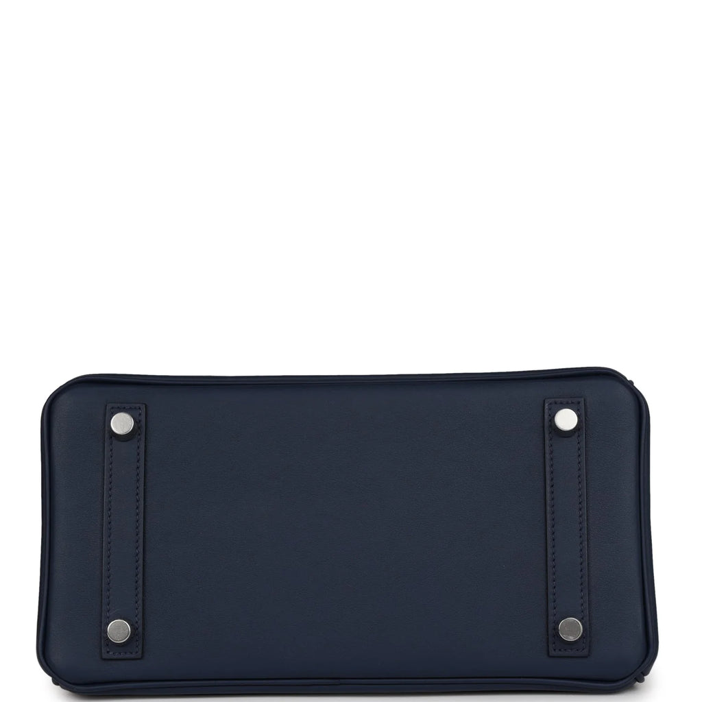 Bleu Navy Swift Palladium Hardware Bag F482550