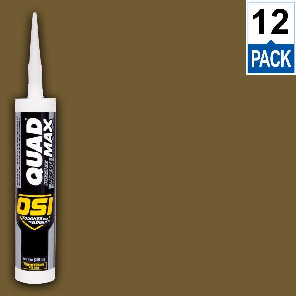 Brown Window Door Siding Sealant Caulk 10oz M357023