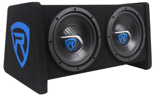 1000w Dual 10" Car Subwoofer Enclosure with Mono Amplifier and Amp Kit I235662