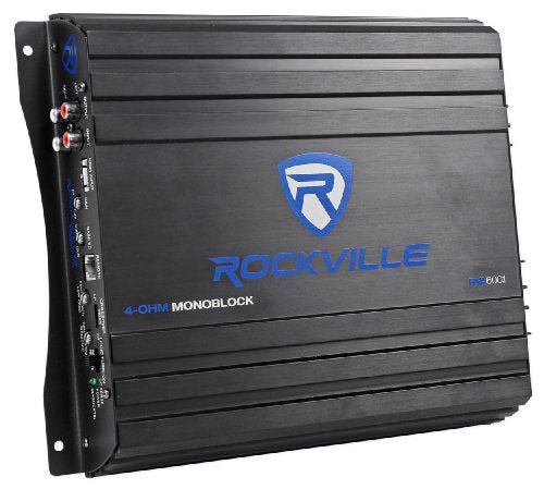 1000w Dual 10" Car Subwoofer Enclosure with Mono Amplifier and Amp Kit I235662