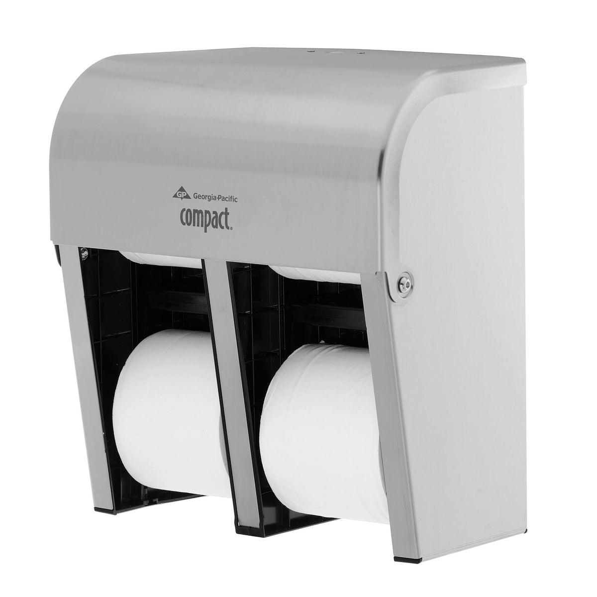Compact Coreless Quad-Roll Vertical Bathroom Tissue Dispenser U30163