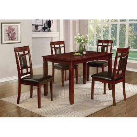 5 Piece Solid Wood Dining Set W7068
