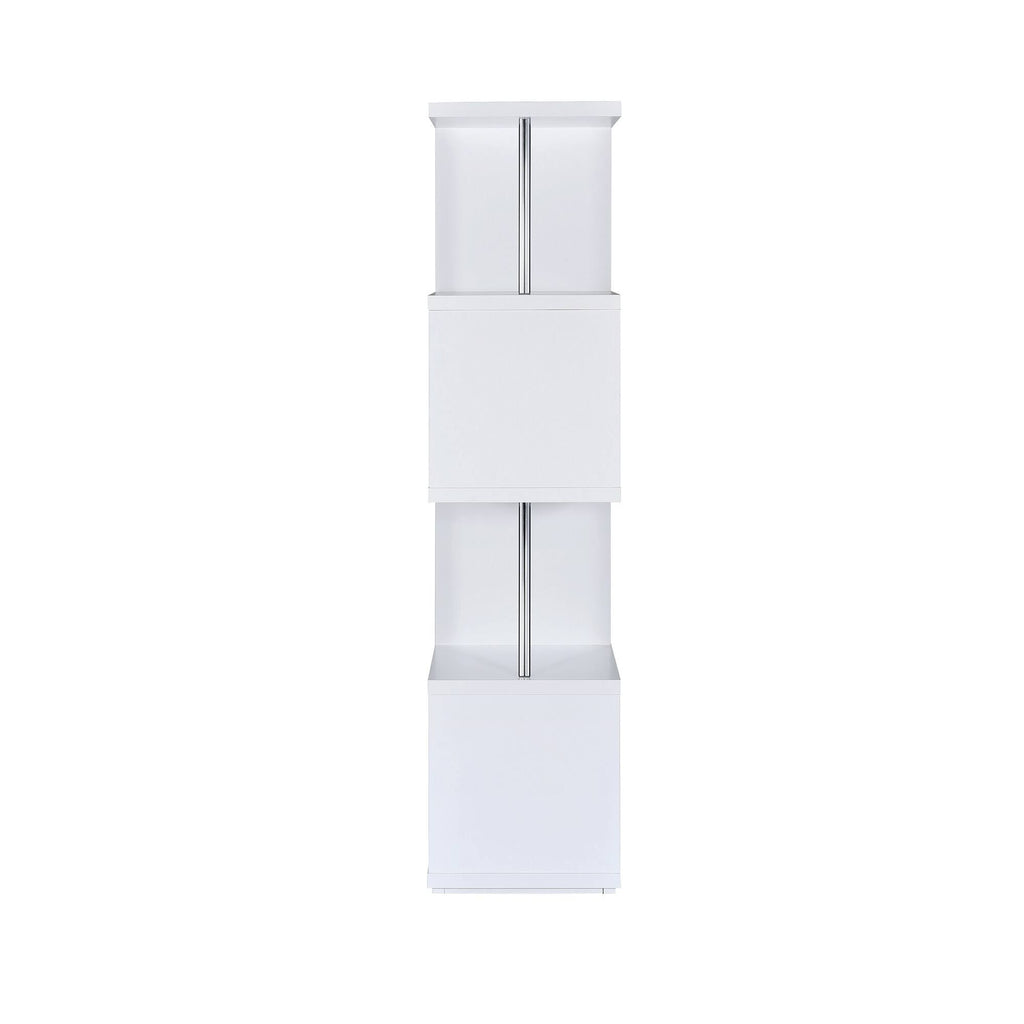 Black 4-Tier Bookcase D3242