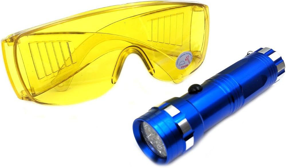 Auto Air Conditioner Leak Detector Tool with UV Protective Glasses R478