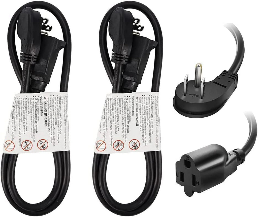 10 Ft 16/3 Flat Plug Indoor Extension Cord L1910