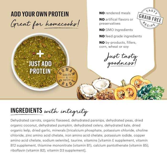 Grain-Free Dehydrated Dog Food O905