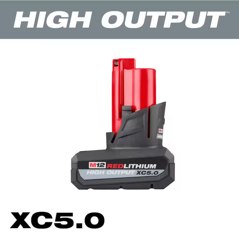 12V Cordless Brushless Cut Off Saw Kit with 5.0 Ah Battery H460