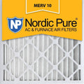 12 Pc Pleated MERV 10 AC Furnace Filters W35800