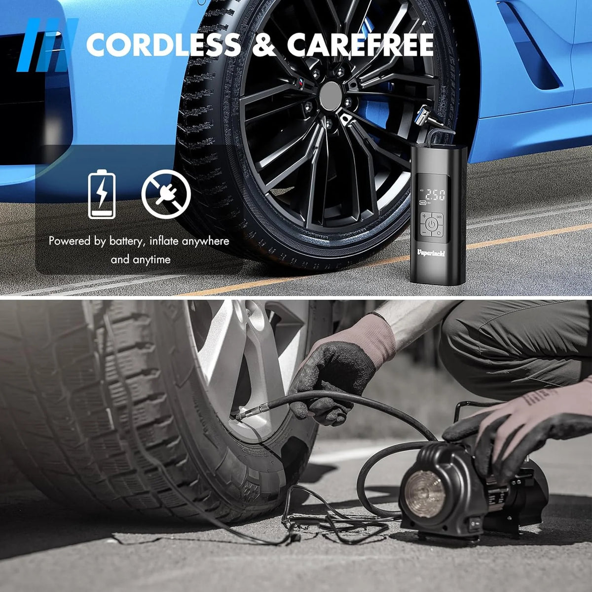 150psi Cordless Portable Air Compressor A77311