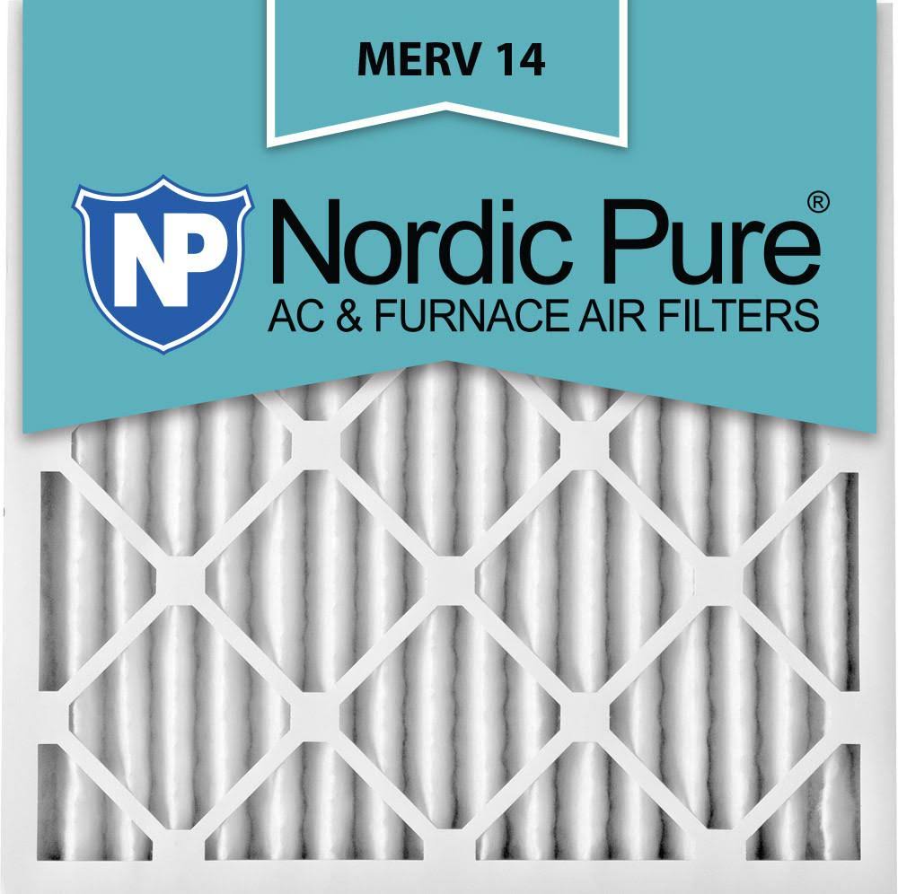 12 Pc Pleated MERV 10 AC Furnace Filters W35800