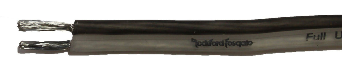 16 AWG Speaker Wire 1000 ft Spool Black / Silver J762