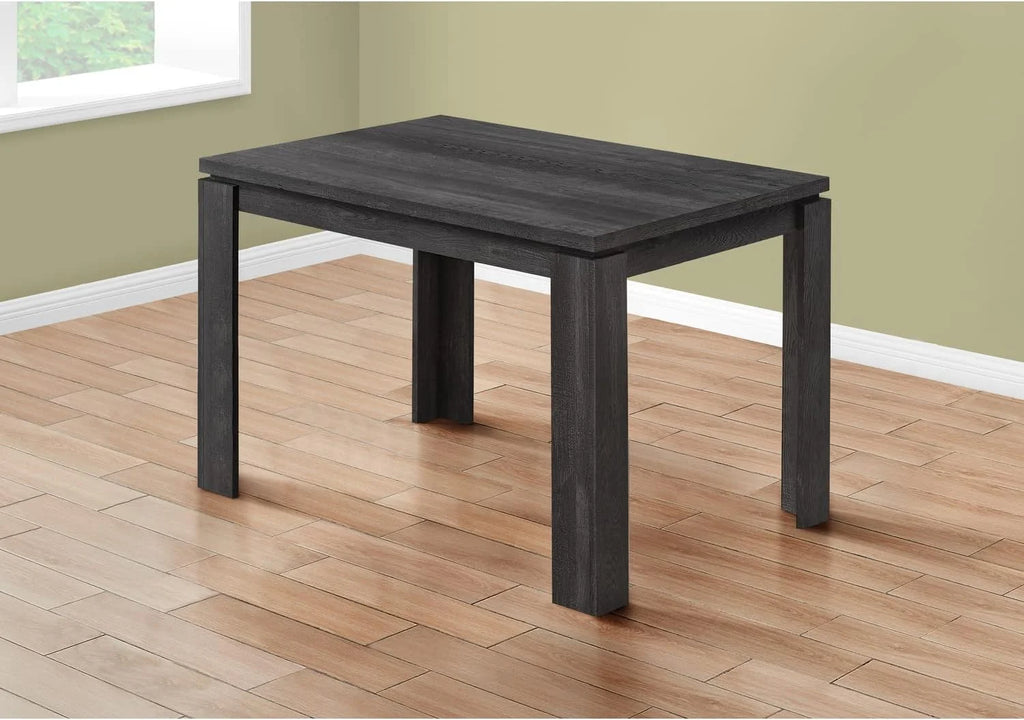 48" Black Dining Table Z3090