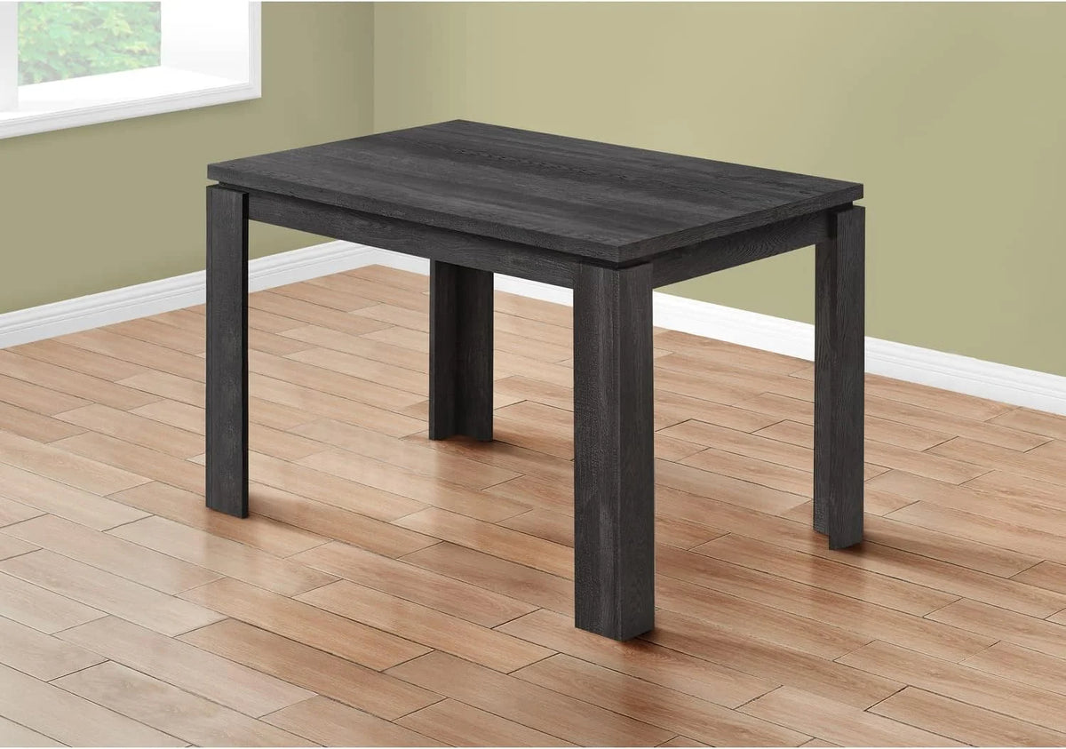 48" Black Dining Table Z3090