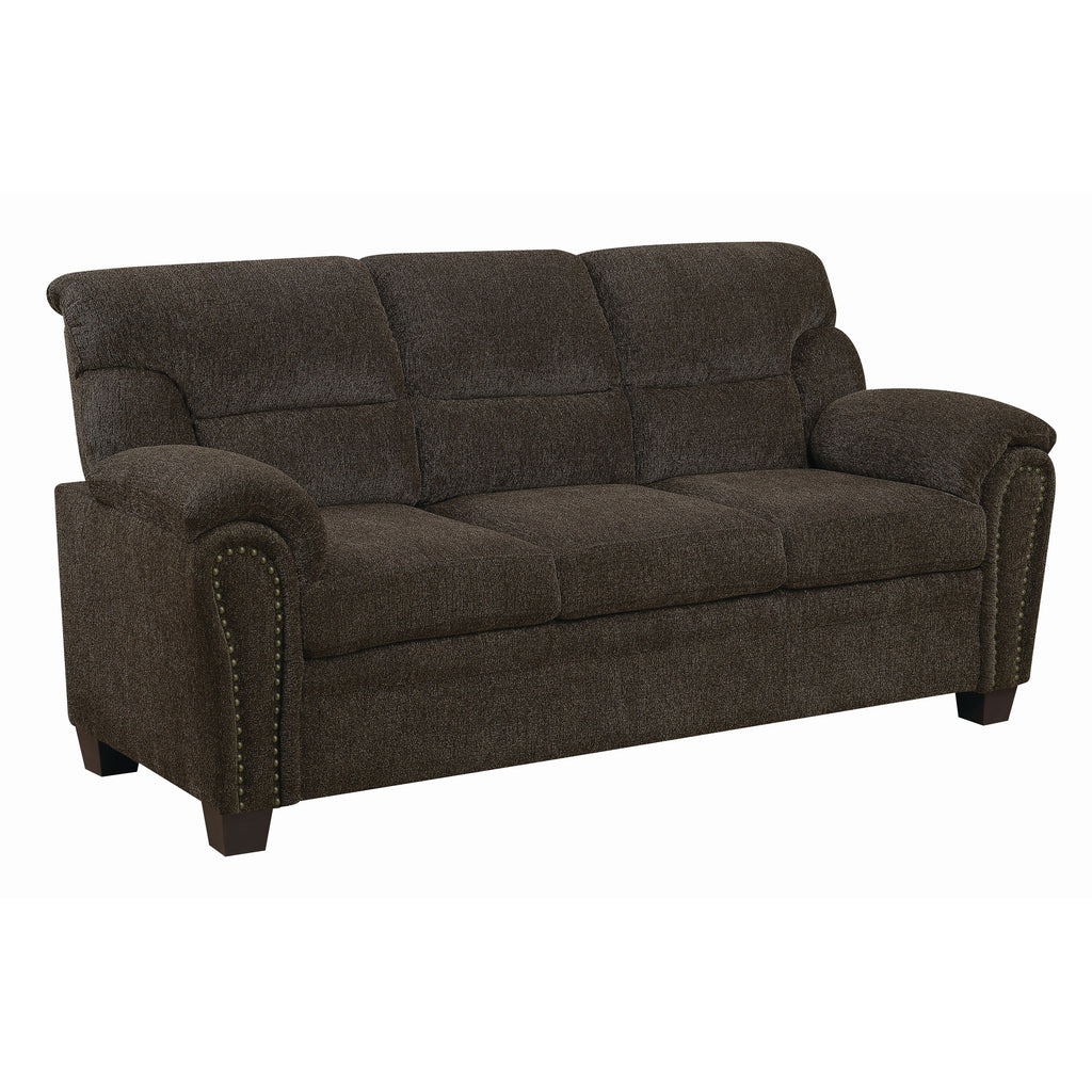 Upholstered Pillow Top Arm Living Room Set Y11324
