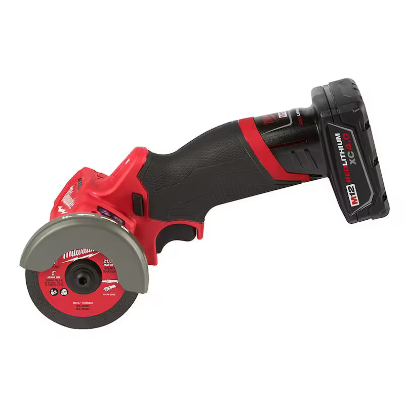 12V Cordless Brushless Cut Off Saw Kit with 5.0 Ah Battery H460