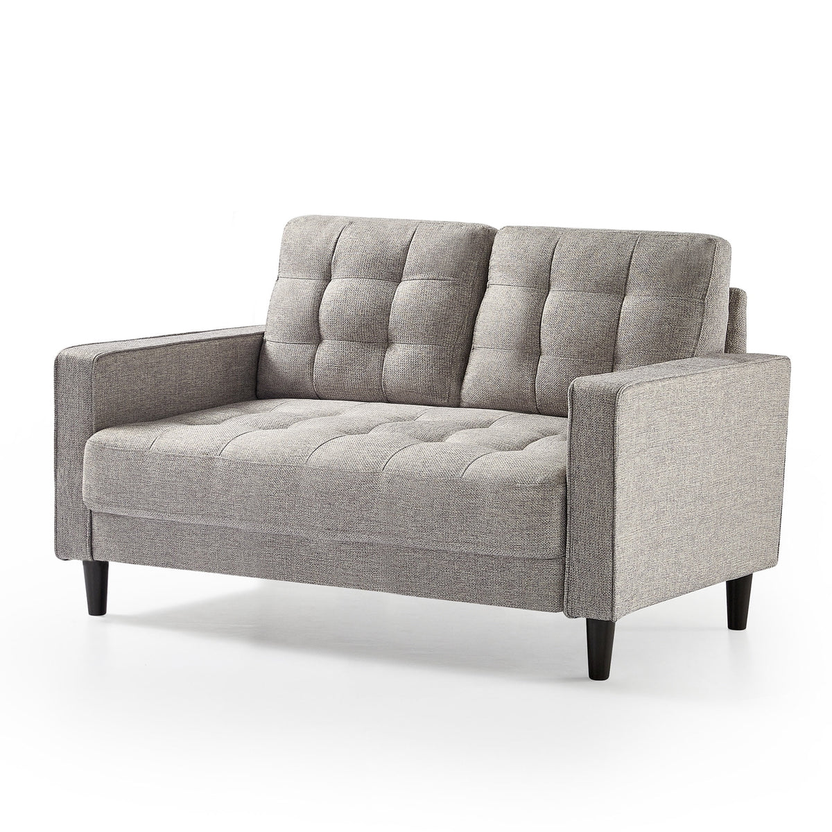 Soft Gray 2-Seater Loveseat Z891998