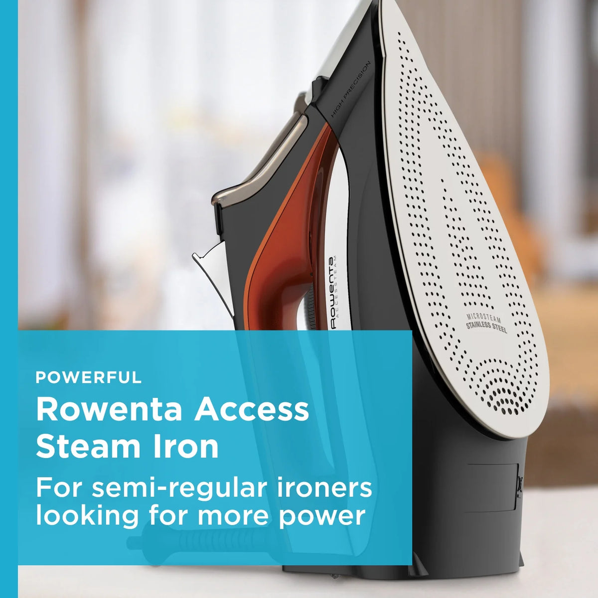 Red Steam Iron P70872