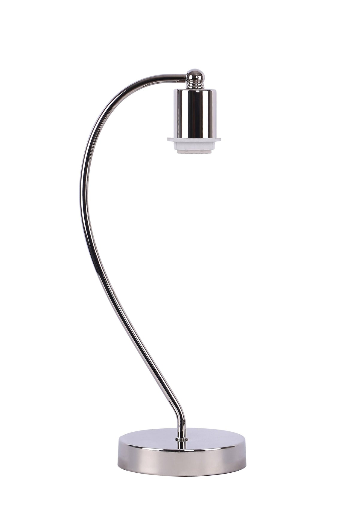 Polished Nickel Task Lamp with Crystalline Metal Shade (2-Pack) R16076
