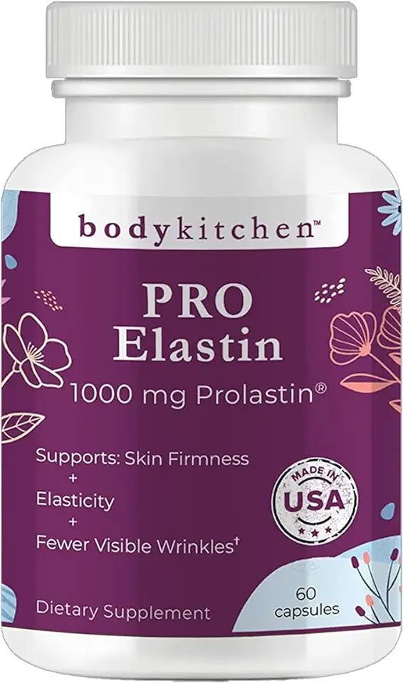 1000 mg Elastin Supplement Veggie Caps T55696