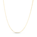 14K Yellow Gold 22in 1.5mm Adjustable Paperclip Chain with Lobster Clasp E92639
