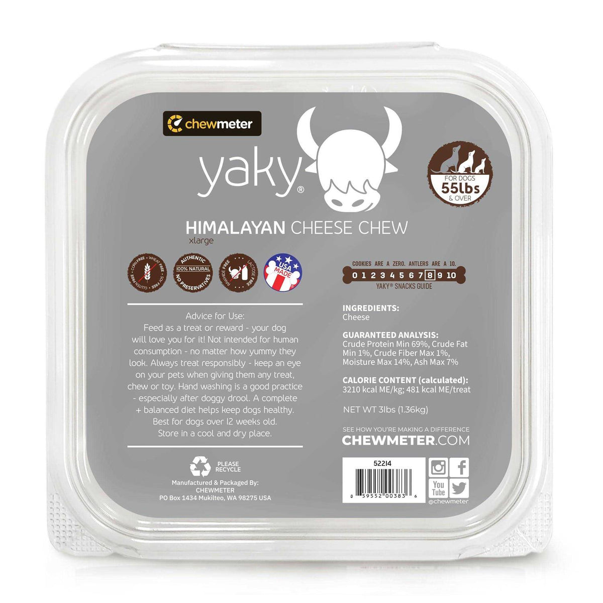 Himalayan Yak Cheese Dog Chew U343174