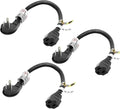 10 Ft 16/3 Flat Plug Indoor Extension Cord L1910