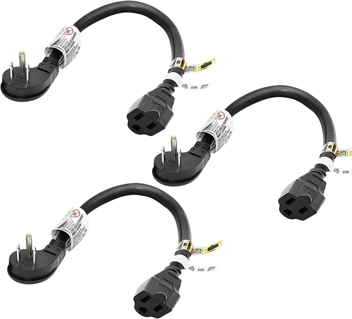 10 Ft 16/3 Flat Plug Indoor Extension Cord L1910