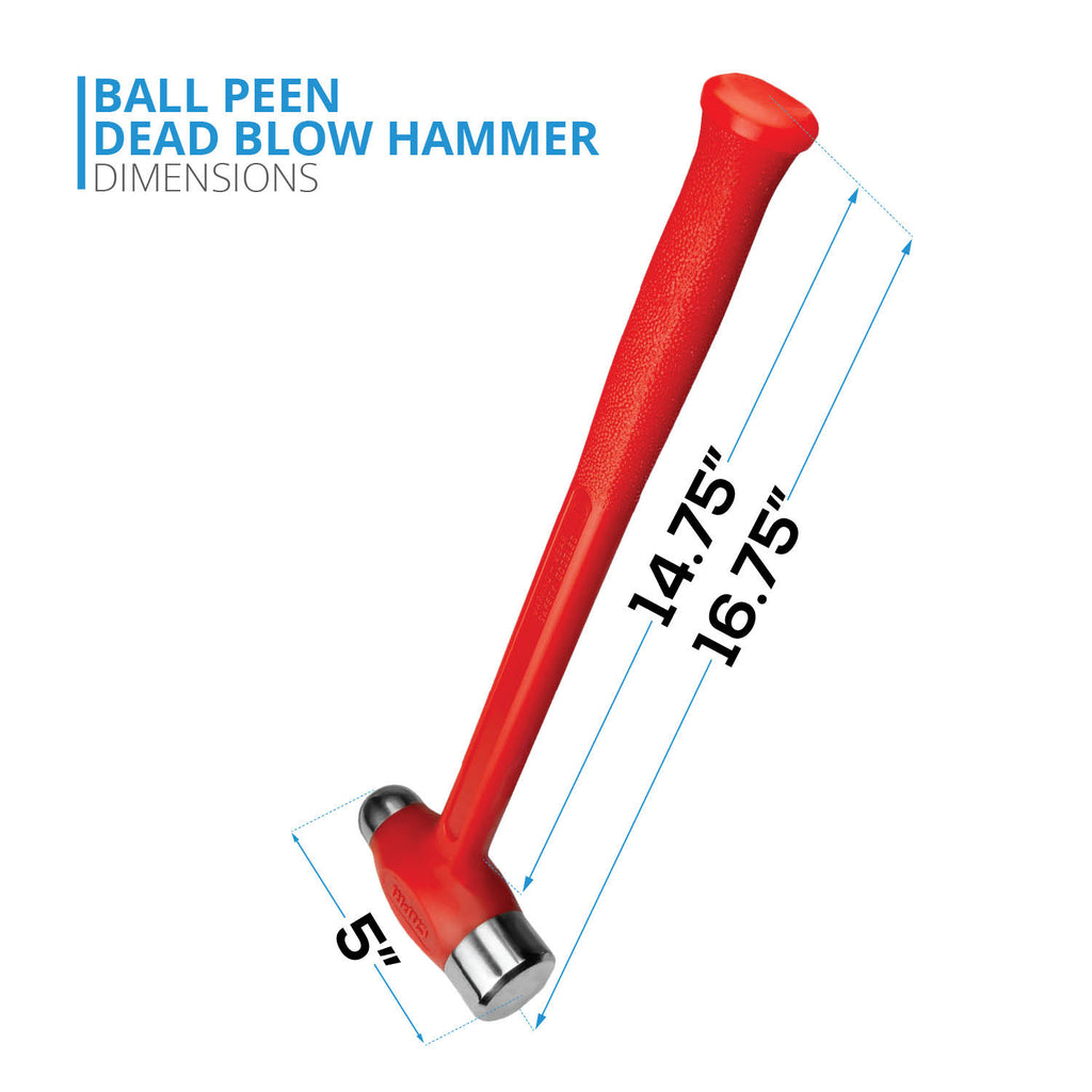 56 oz. Dead Blow Ball Peen Hammer Y63521