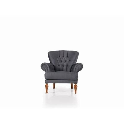 Tufted Microfiber Armchair L9736