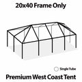 Tent Frame Only, 20 ft x 40 ft Q373765