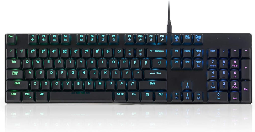 Wired Backlit Low Profile Mechanical Keyboard Z382