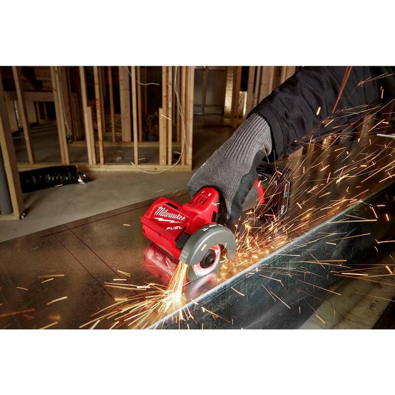 12V Cordless Brushless Cut Off Saw Kit with 5.0 Ah Battery H460